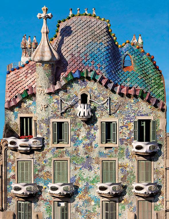 Casa Batlló, Gaudí, Barcelona