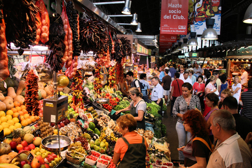 Visit the best markets in Barcelona