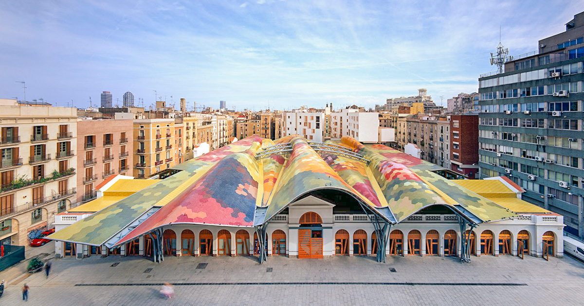 mercado de santa caterina