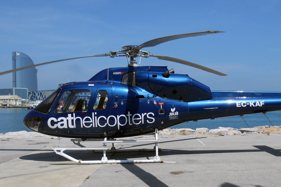 Ruta helicóptero Barcelona - Helicopter tours Barcelona