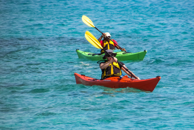 Kayak, deportes acuáticos barcelona