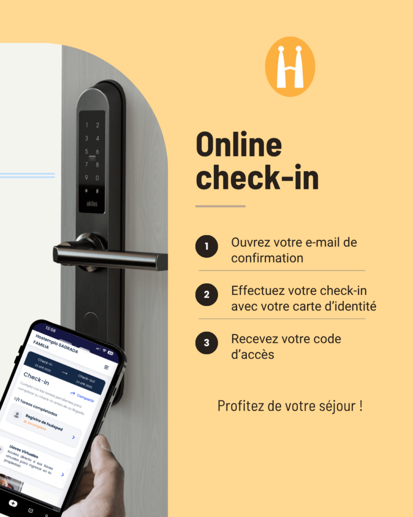 Hostemplo check-in online